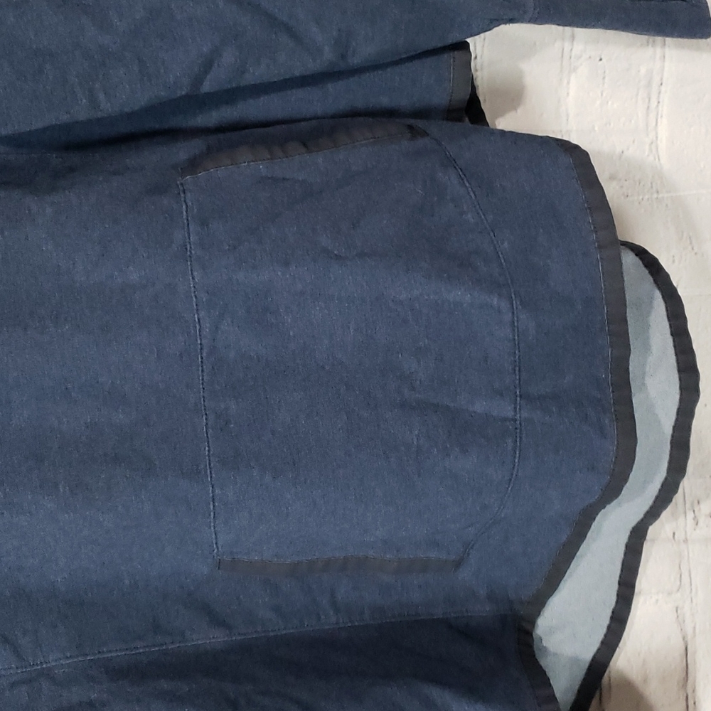 ATHLETA Sentry Heather Blue Hoodie Pullover - Picture 3 of 5
